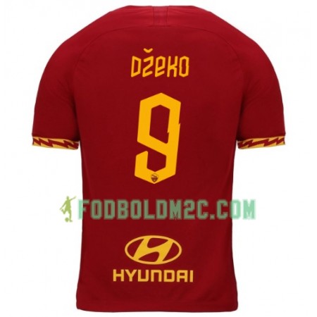 AS Roma Dzeko 9 Hjemmebanesæt 2019/20 Kortærmet